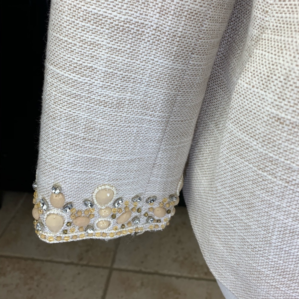 Talbots Linen Jacket - Picture 4 of 6